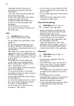 Preview for 16 page of Smeg S3F0922P User Manual