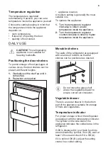 Предварительный просмотр 9 страницы Smeg S4L090F User Manual