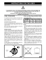 Предварительный просмотр 4 страницы Smeg S863VG3 Instructions For The Installation And Use