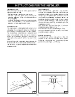 Предварительный просмотр 7 страницы Smeg S863VG3 Instructions For The Installation And Use