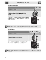 Предварительный просмотр 18 страницы Smeg S9GMXU User Instructions