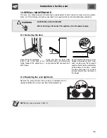 Предварительный просмотр 23 страницы Smeg S9GMXU User Instructions