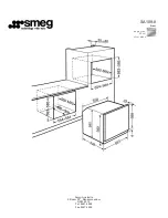 Preview for 3 page of Smeg SA109-8 Specifications