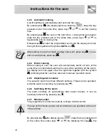 Preview for 10 page of Smeg SA250X-5 Instructions For Installation And Use Manual