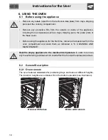 Preview for 14 page of Smeg SA304X-8 Operating And Installation Manual