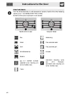 Preview for 20 page of Smeg SA304X-8 Operating And Installation Manual