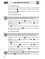 Preview for 22 page of Smeg SA304X-8 Operating And Installation Manual