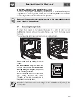 Preview for 43 page of Smeg SA304X-8 Operating And Installation Manual