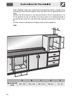 Предварительный просмотр 50 страницы Smeg SA304X-8 Operating And Installation Manual