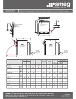 Предварительный просмотр 2 страницы Smeg SA306X-8 Brochure & Specs