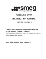 Smeg SA34MX Instruction Manual предпросмотр