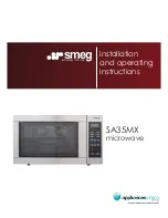 Предварительный просмотр 1 страницы Smeg SA35MX Installation And Operating Instructions Manual