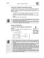 Предварительный просмотр 18 страницы Smeg SA4510X1 Instruction Manual