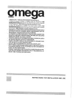 Smeg SA5501X90 Instructions For Installation And Use Manual preview