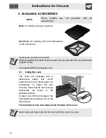 Preview for 8 page of Smeg SA561X-8 Instructions For The Use