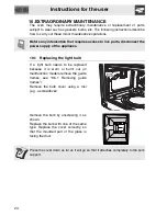 Preview for 22 page of Smeg SA561X-8 Instructions For The Use