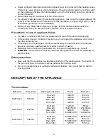 Preview for 4 page of Smeg SA611XA-1 Directions For Use Manual