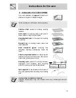 Предварительный просмотр 17 страницы Smeg SA702X-5 Instruction Manual