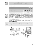 Предварительный просмотр 21 страницы Smeg SA702X-5 Instruction Manual