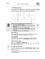 Предварительный просмотр 15 страницы Smeg SA8211X Instruction Manual