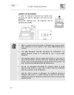 Предварительный просмотр 23 страницы Smeg SA8211X Instruction Manual