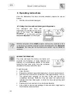 Предварительный просмотр 20 страницы Smeg SA8605XT8 Instruction Manual