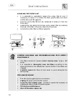 Предварительный просмотр 30 страницы Smeg SA8605XT8 Instruction Manual