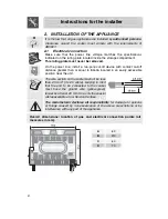 Предварительный просмотр 4 страницы Smeg SA9010 Manual