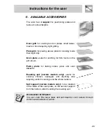 Preview for 23 page of Smeg SA9065XS Instructions For Installation And Use Manual