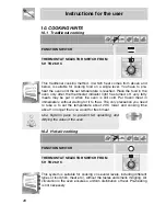 Preview for 24 page of Smeg SA9065XS Instructions For Installation And Use Manual