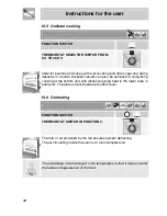 Preview for 26 page of Smeg SA9065XS Instructions For Installation And Use Manual