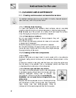 Preview for 30 page of Smeg SA9065XS Instructions For Installation And Use Manual