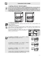 Preview for 15 page of Smeg SA9066CER Instructions For Installation And Use Manual