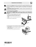 Preview for 16 page of Smeg SA9066CER Instructions For Installation And Use Manual