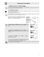 Preview for 15 page of Smeg SA92MFX5 Manual