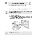 Preview for 26 page of Smeg SA990XR-8 Manual