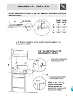 Предварительный просмотр 6 страницы Smeg SARV532XS Installation And Operating Instructions Manual