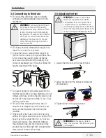 Предварительный просмотр 11 страницы Smeg SAWS 8160-1 User Manual