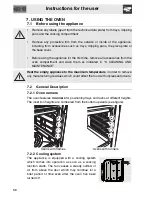 Предварительный просмотр 14 страницы Smeg SC 258 Manual