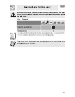 Preview for 19 page of Smeg SC041MFX Product Manual