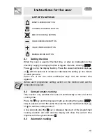 Предварительный просмотр 13 страницы Smeg SC04MFX Instructions For Installation And Use Manual