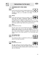 Preview for 16 page of Smeg SC106-2 Instructions Manual