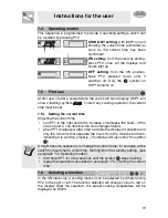 Preview for 10 page of Smeg SC112-2 Instructions For Use Manual