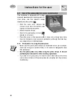 Preview for 27 page of Smeg SC112-2 Instructions For Use Manual