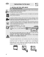 Preview for 37 page of Smeg SC112-2 Instructions For Use Manual