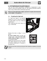 Preview for 54 page of Smeg SC112-8 Manual