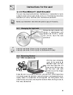 Preview for 33 page of Smeg SC112 Instruction Manual