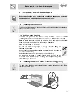 Preview for 20 page of Smeg SC170-6 Instruction Manual