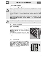 Предварительный просмотр 23 страницы Smeg SC170-8 Manual