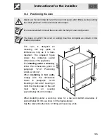 Предварительный просмотр 51 страницы Smeg SC170-8 Manual